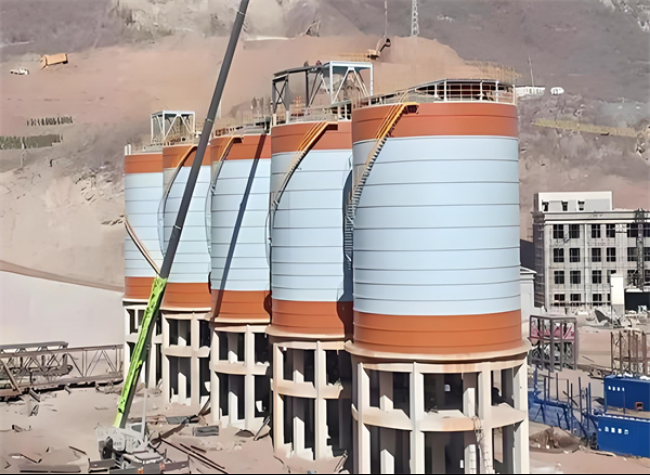 栖霞高架钢板仓