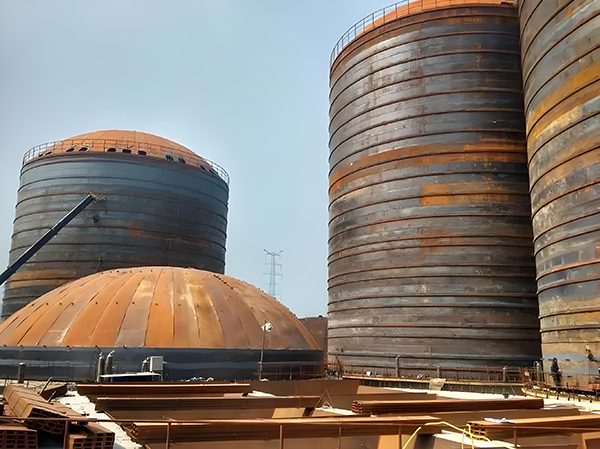 栖霞焦粉钢板仓